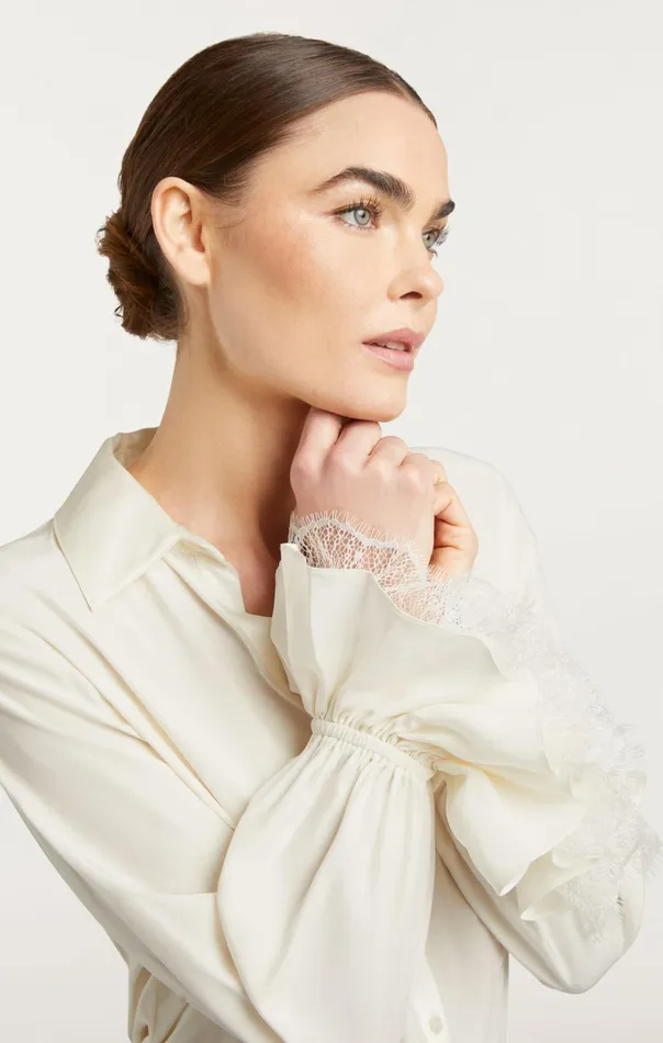 Women Cinq Sept Tops Roxie Top Ivoryivory