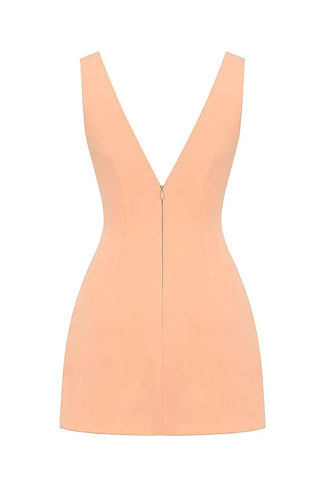 Women Olympia Sorbet Plunge Mini Dress House Of CB Dresses