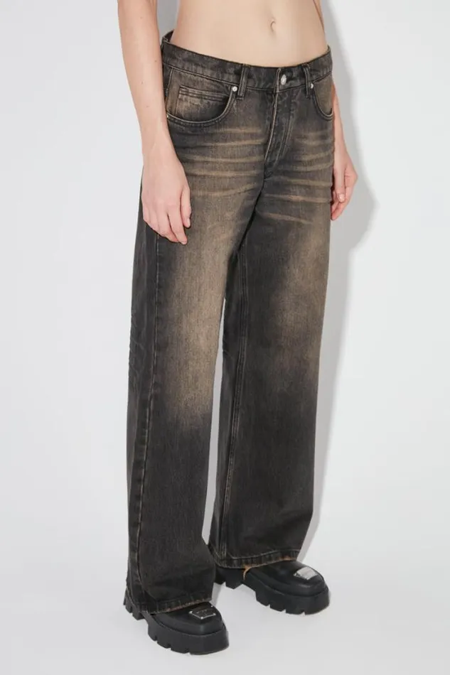 2000 Trousers Gold Dust Wash Blackbrown Women MISBHV Trousers