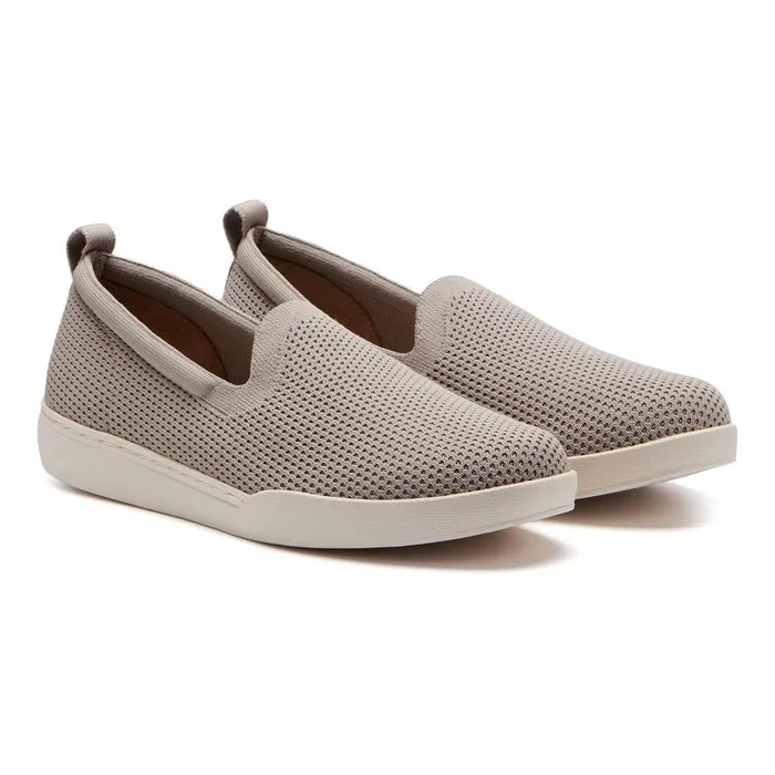 ABEO Encore Knit Slip On Tan Womens Abeo Sneakers