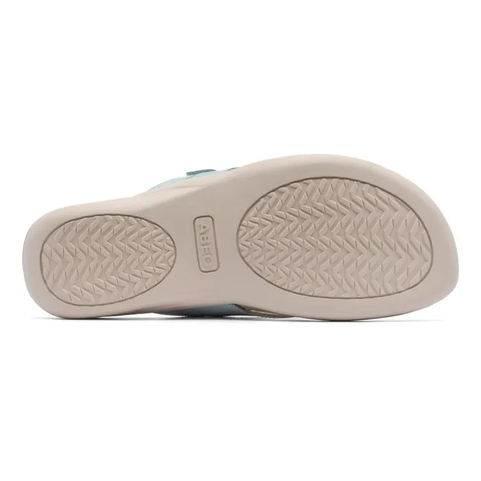 ABEO Oasis Thong Sandal Metatarsal Green Womens Abeo Sandals