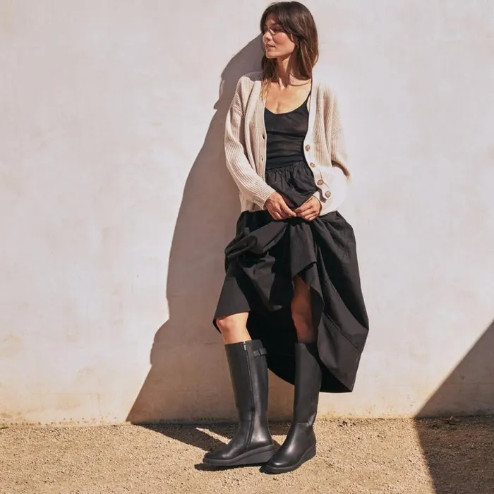 ABEO Passage Tall Metatarsal Black Womens Abeo Boots