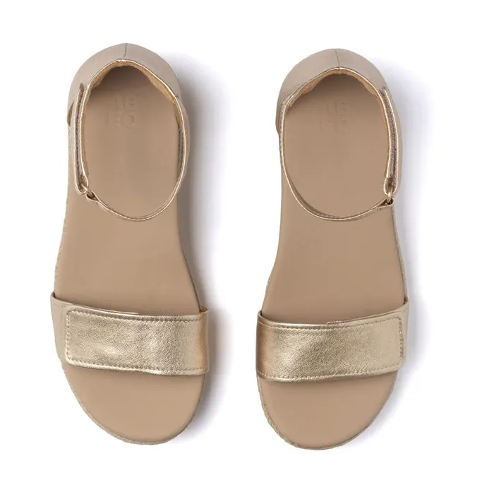 ABEO Riviera Ankle Sandal Metatarsal Gold Womens Abeo Sandals