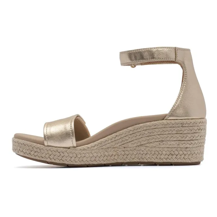 ABEO Riviera Ankle Sandal Metatarsal Gold Womens Abeo Sandals