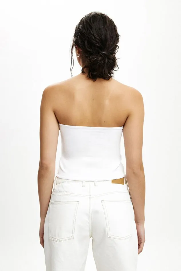 All Day Tube Top White Women Cotton On Tops All Day Tube Top White Women Cotton On Tops