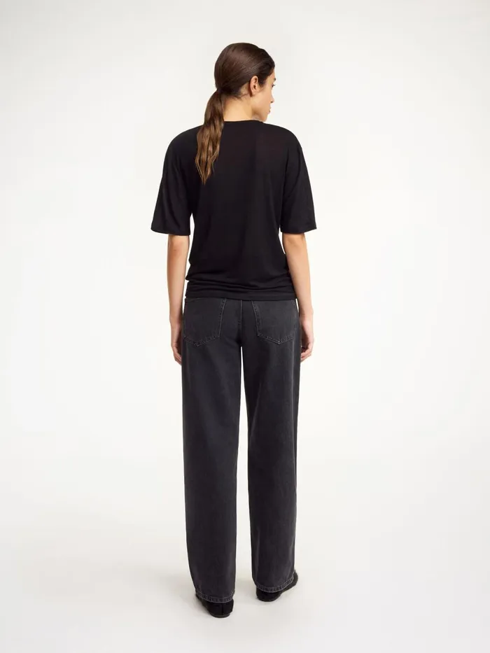 Amaringa TShirt Black Women By Malene Birger Tops and Blouses