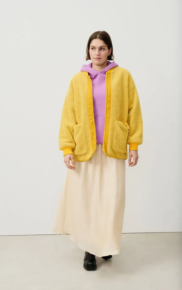 American Vintage Jackets and Blazers Women Jacket Hoktown Citrine Melange American Vintage Jackets and Blazers Women Jacket Hoktown Citrine Melange