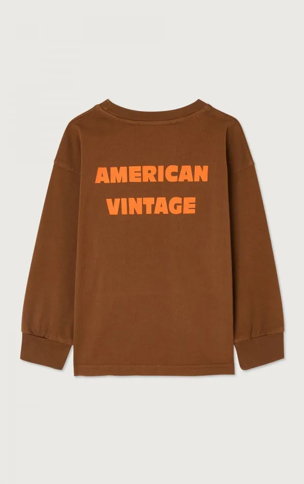 American Vintage Long Sleeve TShirts Kids TShirt Fizvalley Vintage Brunette American Vintage Long Sleeve TShirts Kids TShirt Fizvalley Vintage Brunette