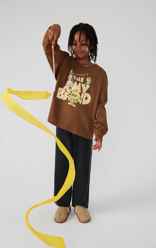 American Vintage Long Sleeve TShirts Kids TShirt Fizvalley Vintage Brunette American Vintage Long Sleeve TShirts Kids TShirt Fizvalley Vintage Brunette
