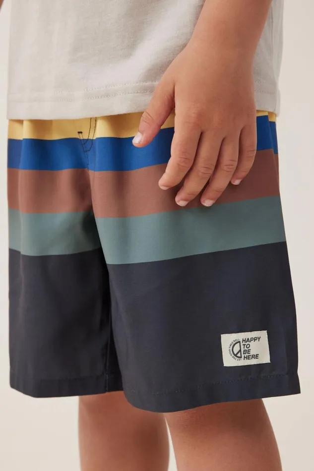 Bobby Board Short Phantomswag Green Multi Stripe Boys Cotton On Shorts Bobby Board Short Phantomswag Green Multi Stripe Boys Cotton On Shorts