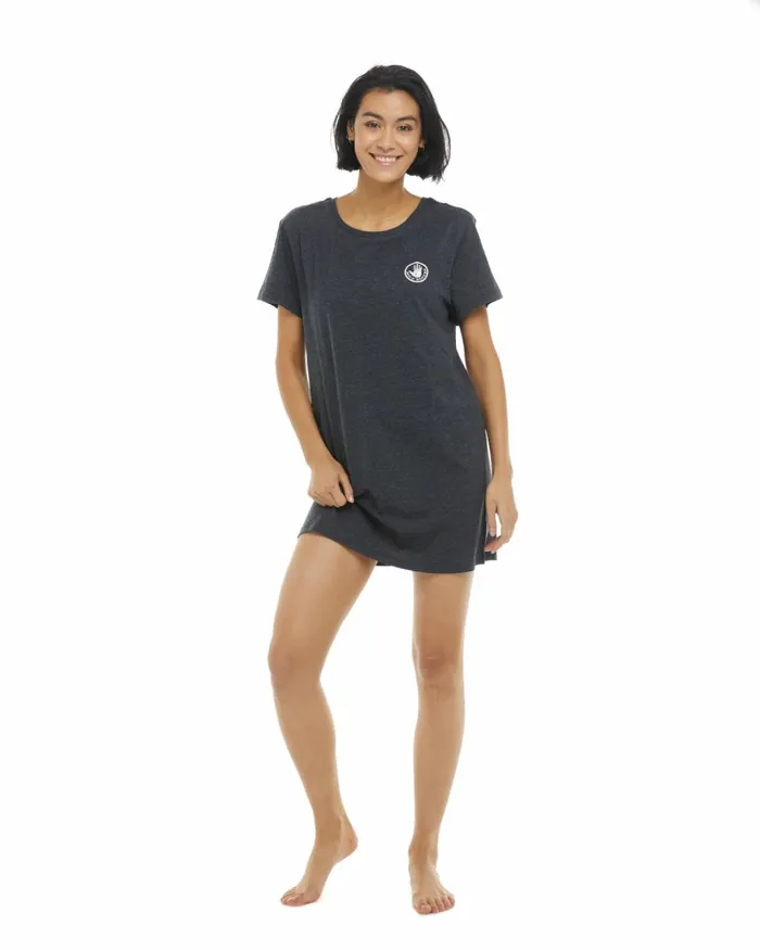 Body Glove Dresses Men Brielle TShirt Dress 8211 Heather Grey