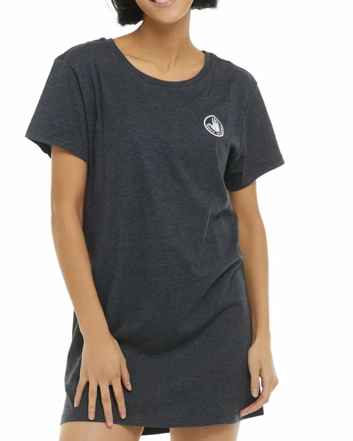 Body Glove Dresses Men Brielle TShirt Dress 8211 Heather Grey