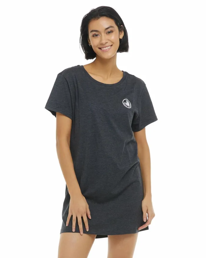 Body Glove Dresses Men Brielle TShirt Dress 8211 Heather Grey