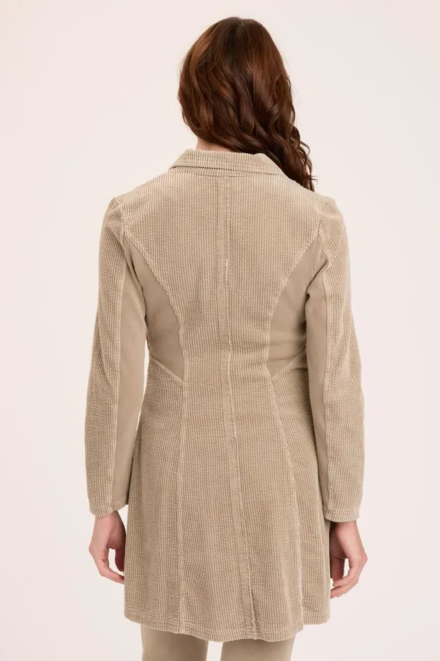 Clothing Jackets XCVI Wordsworth Long Coat Tanglewood Pigment