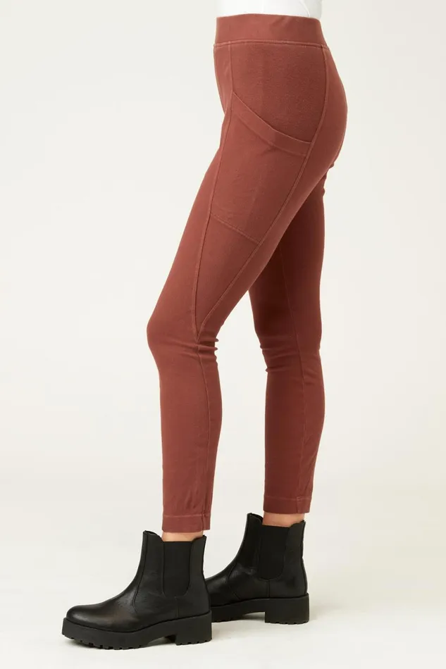 Clothing Leggings XCVI Josephina Legging Dark Nubuck
