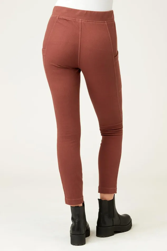 Clothing Leggings XCVI Josephina Legging Dark Nubuck