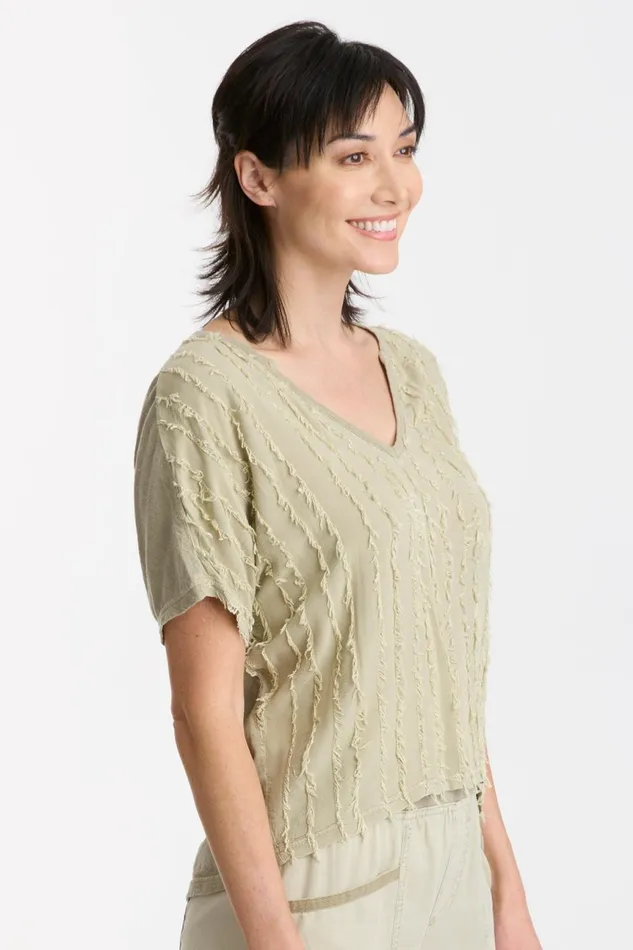 Clothing ShirtsBlouses XCVI Jarvis VNeck Mira Pigment