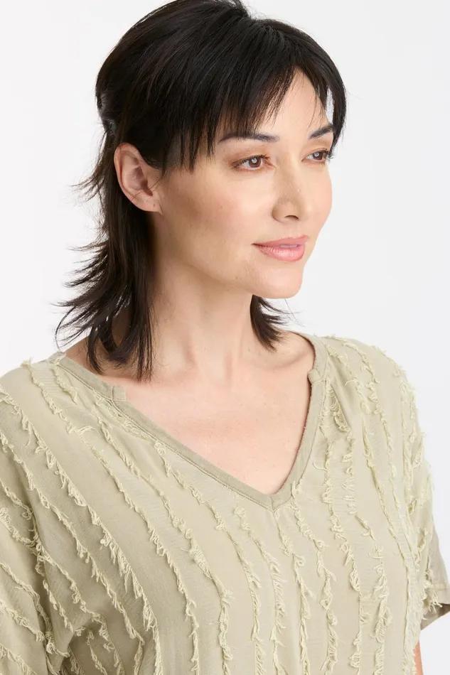 Clothing ShirtsBlouses XCVI Jarvis VNeck Mira Pigment