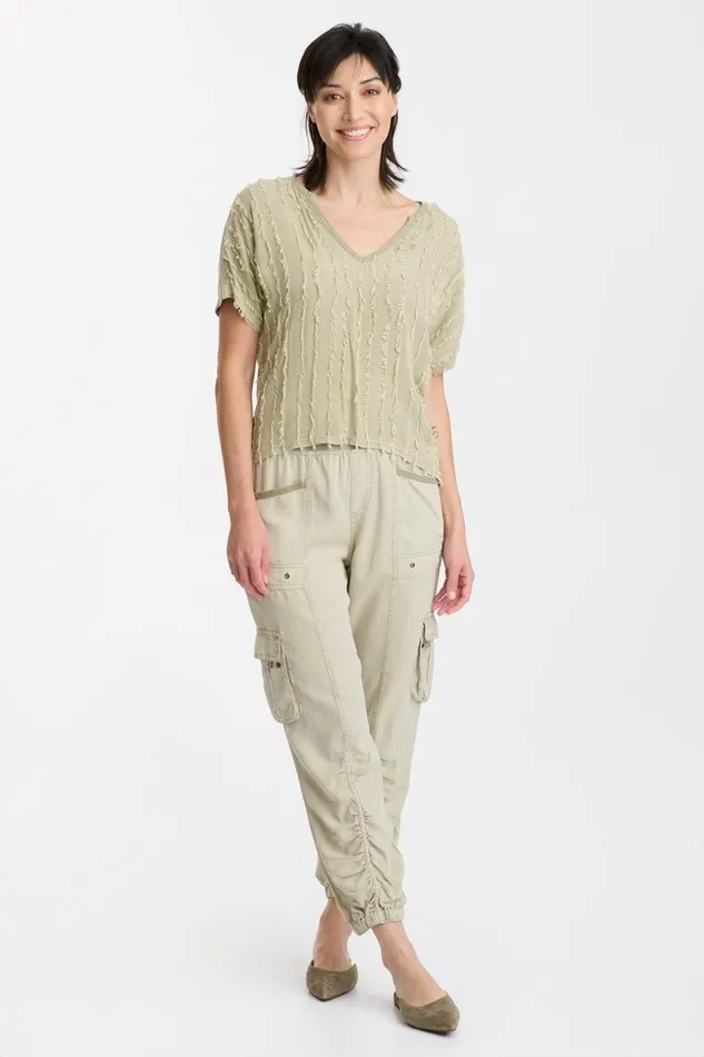 Clothing ShirtsBlouses XCVI Jarvis VNeck Mira Pigment