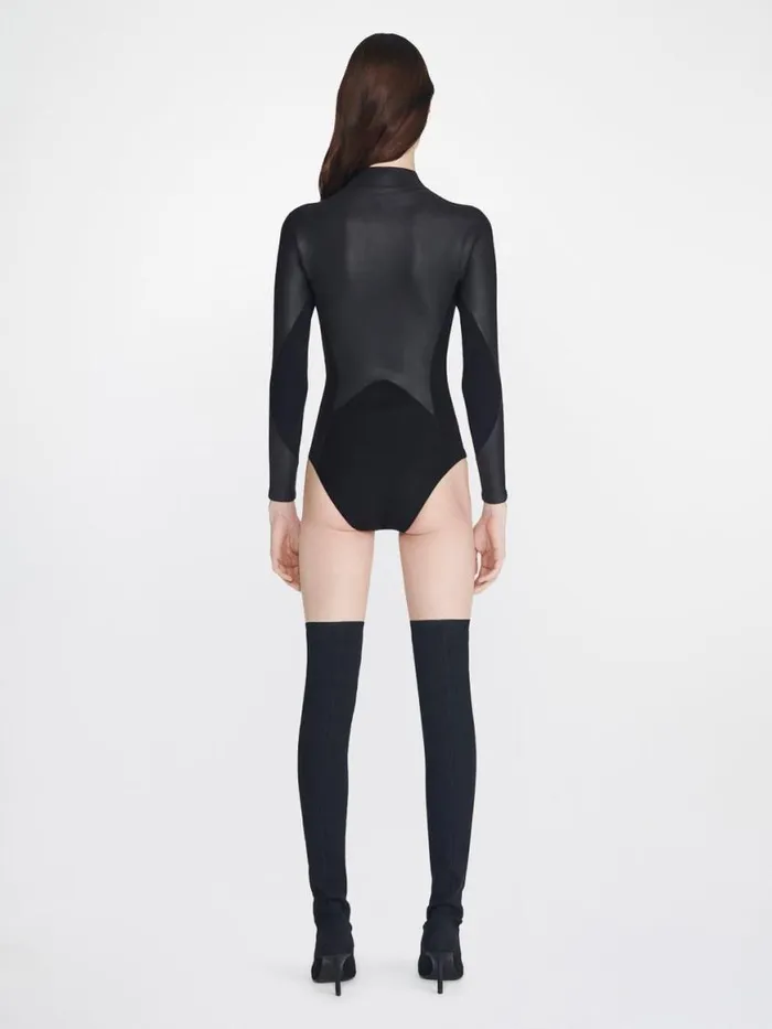 Dion Lee Wetsuits HS DL WOMENS GILL LS SPRING SUIT Black 8211 Shop