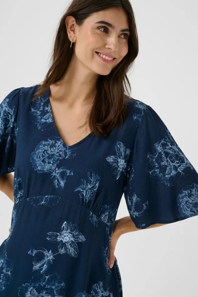 Dresses Women CULTURE CUalexa Dress Blue Flower