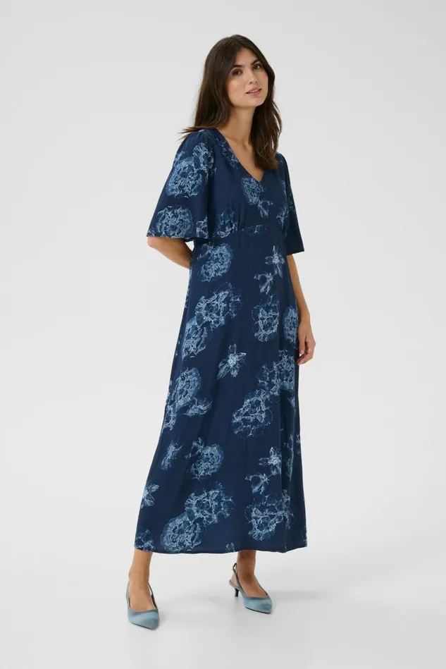 Dresses Women CULTURE CUalexa Dress Blue Flower