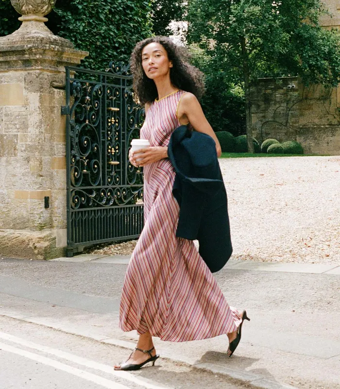 Dresses Women DEN Adelana Dress Le Marais Stripe Dresses Women DEN Adelana Dress Le Marais Stripe