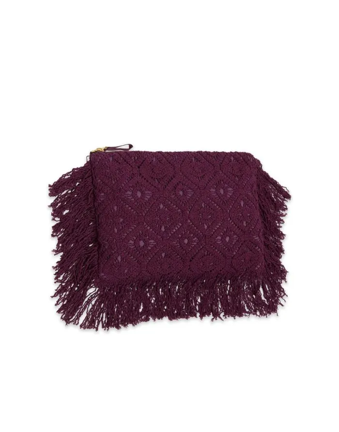 Hand Pochette Plaza Purple Women La Double J Bags and Pochettes Hand Pochette Plaza Purple Women La Double J Bags and Pochettes