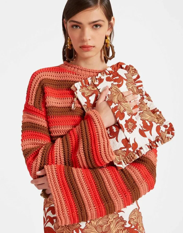 Hand Pochette Reef White Women La Double J Bags and Pochettes Hand Pochette Reef White Women La Double J Bags and Pochettes