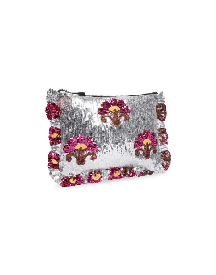 Hand Pochette Silver Women La Double J Bags and Pochettes Hand Pochette Silver Women La Double J Bags and Pochettes