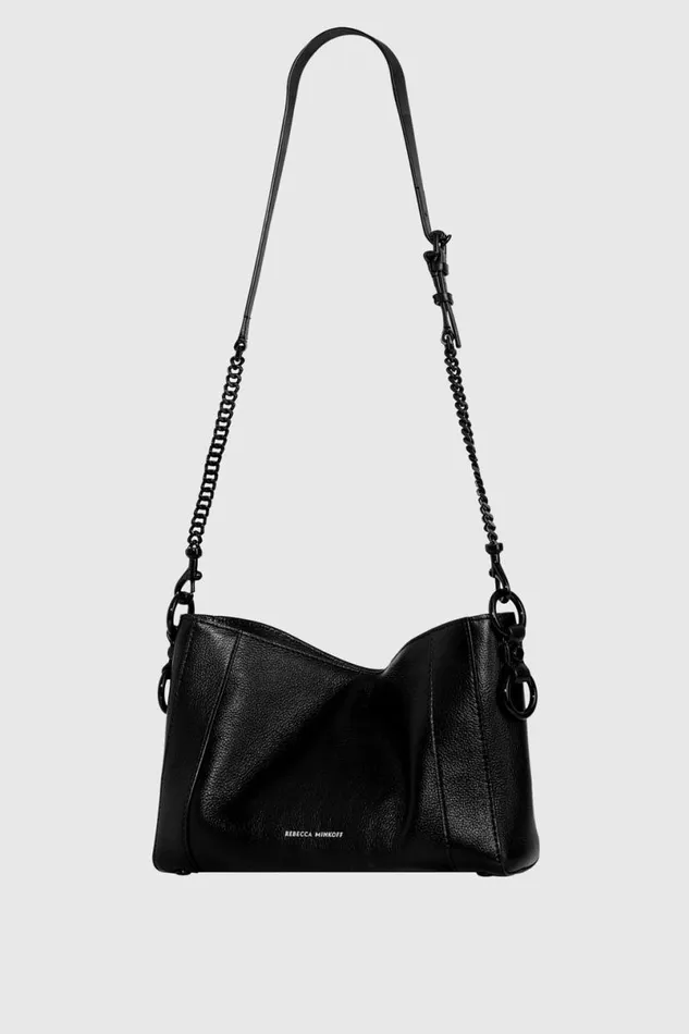 Handbags Crossbody Bags Rebecca Minkoff Mini MAB Crossbody Blackblack Shellac