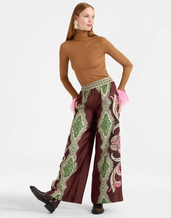 High Kick Top Camel Women La Double J Knitwear High Kick Top Camel Women La Double J Knitwear