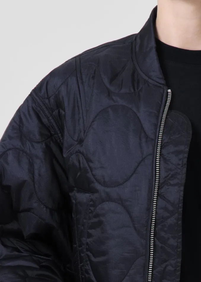 Jackets and Outerwear Women Agolde Shoreditch Ski Club X AGOLDE Iona Quilted Jacket In Ink