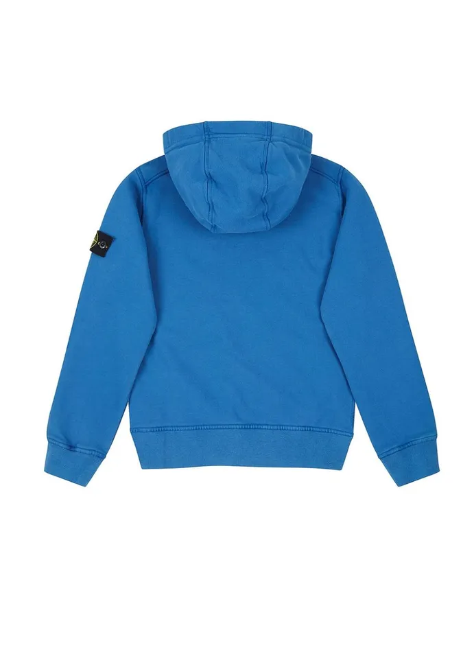 Junior 60740 Zip Through Sweatshirt In Periwinkle Stone Island Sweatshirts