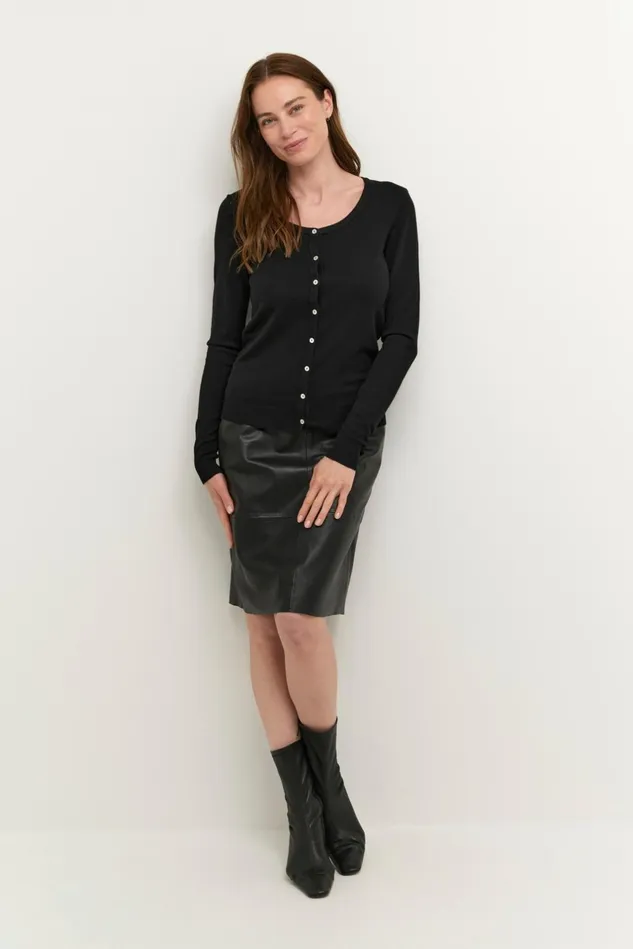 Knitwear and Cardigans Women CULTURE CUannemarie Cardigan Black