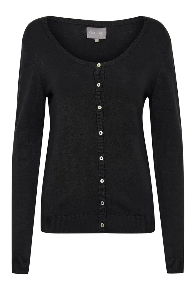 Knitwear and Cardigans Women CULTURE CUannemarie Cardigan Black