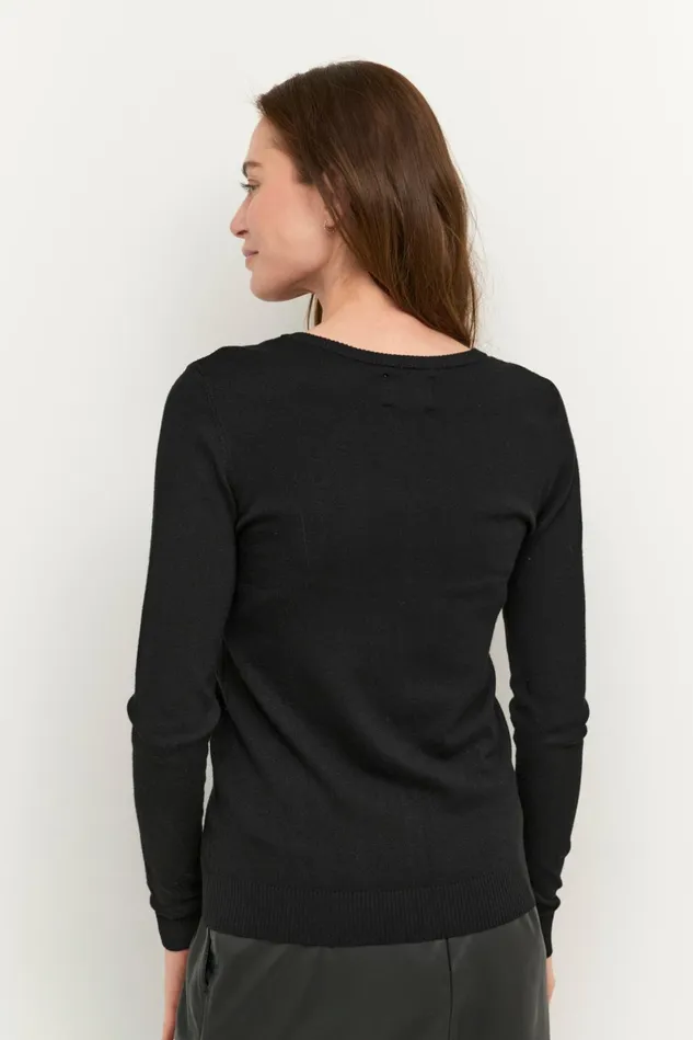 Knitwear and Cardigans Women CULTURE CUannemarie Cardigan Black