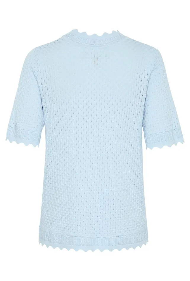 Knitwear and Cardigans Women CULTURE CUdali Pullover Cashmere Blue