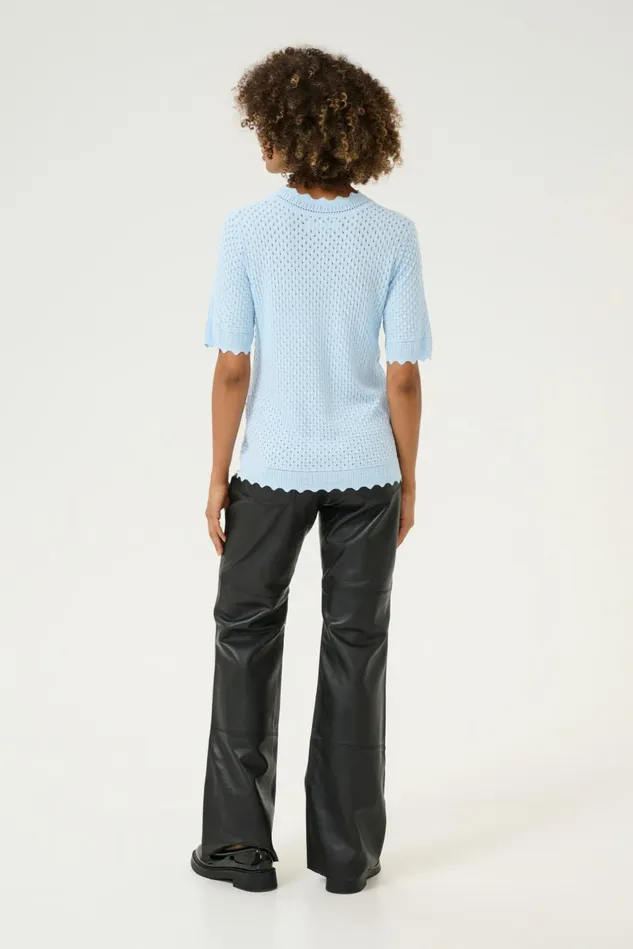 Knitwear and Cardigans Women CULTURE CUdali Pullover Cashmere Blue