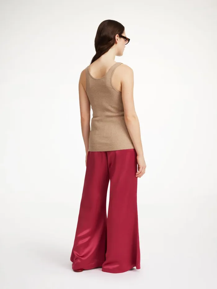 Lucee Flared Trousers Wild Berries Women By Malene Birger Trousers