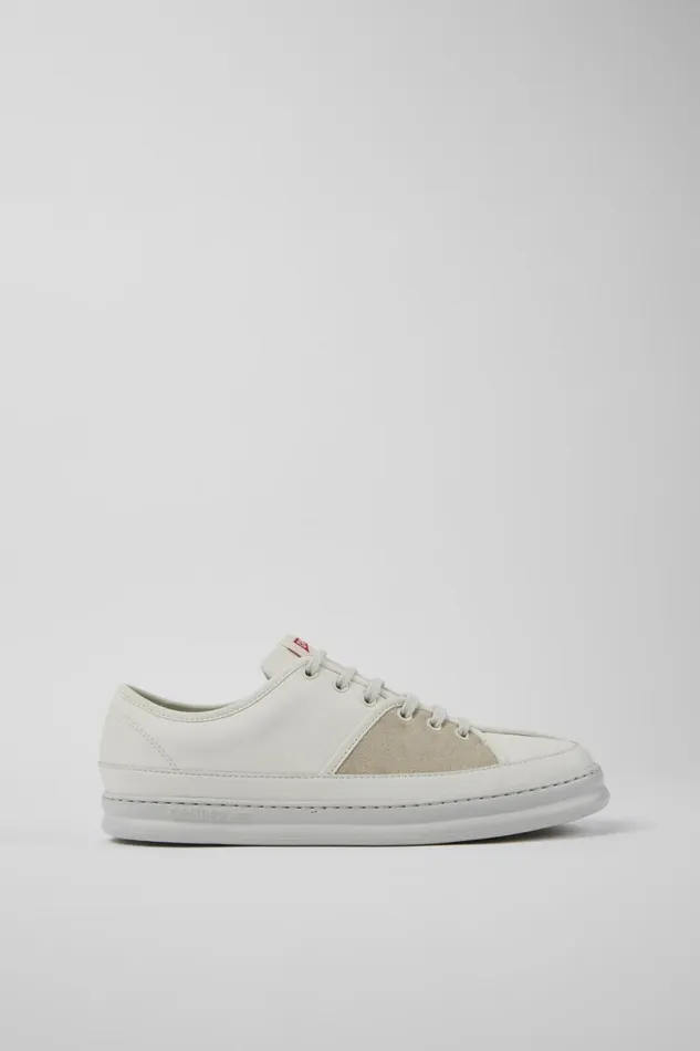 Men Camper Sneakers Twins Multicolored Leather And Nubuck Sneakers
