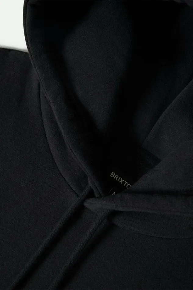Men Coors Range Hoodie Black Brixton Sweatshirts and Hoodies