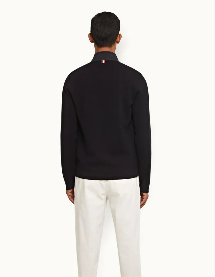 Men Orlebar Brown Jackets and Outerwear Terence Merino Night Iris