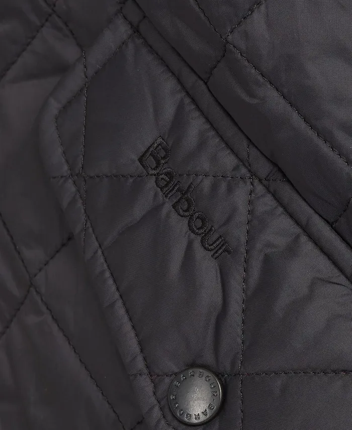 Men Quilted Jackets Barbour Flyweight Chelsea Quilted Jacket Black