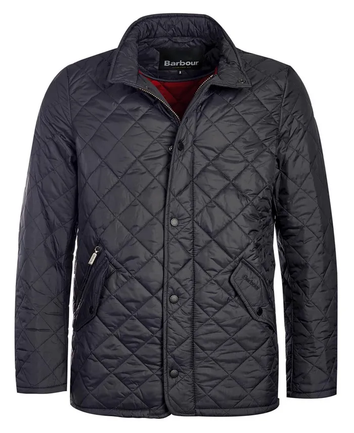 Men Quilted Jackets Barbour Flyweight Chelsea Quilted Jacket Black