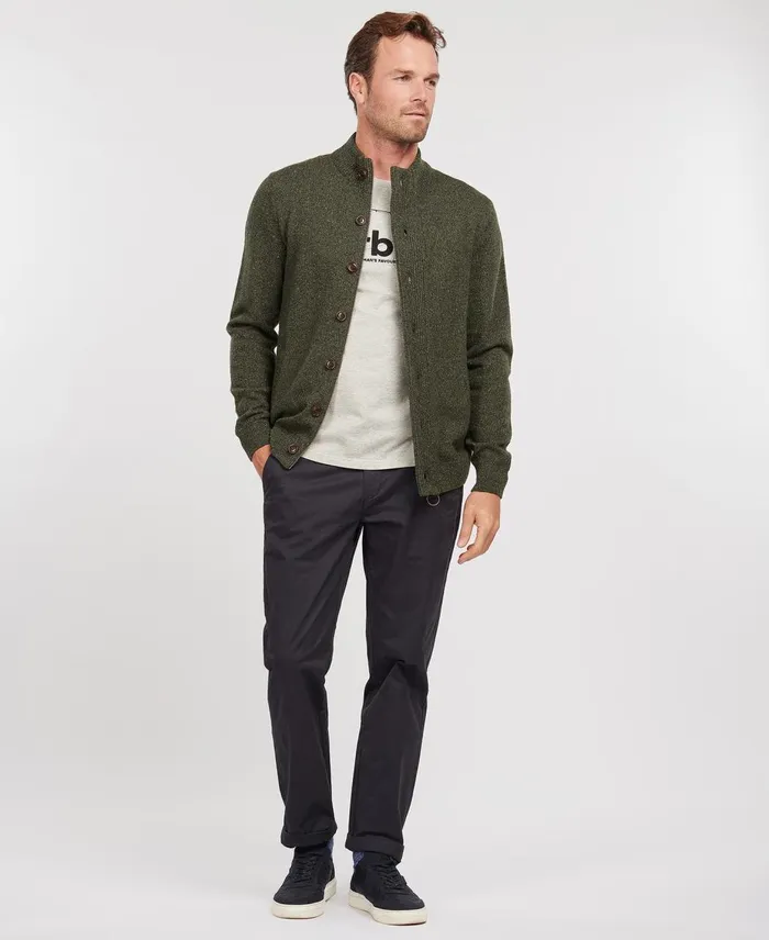 Men Sweaters Barbour Tisbury Zip Through Jumper Grey Men Sweaters Barbour Tisbury Zip Through Jumper Grey