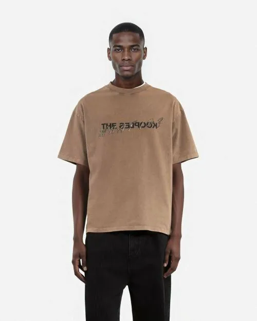 Men Tshirts The Kooples Light Brown What Is TShirt Chocolate