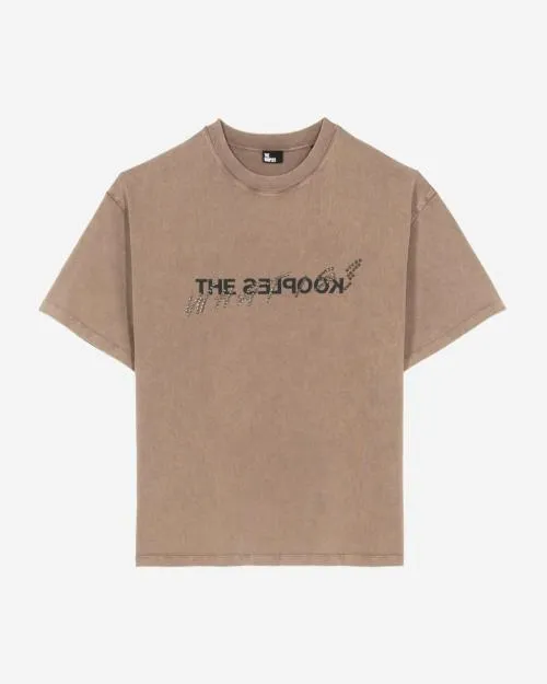 Men Tshirts The Kooples Light Brown What Is TShirt Chocolate