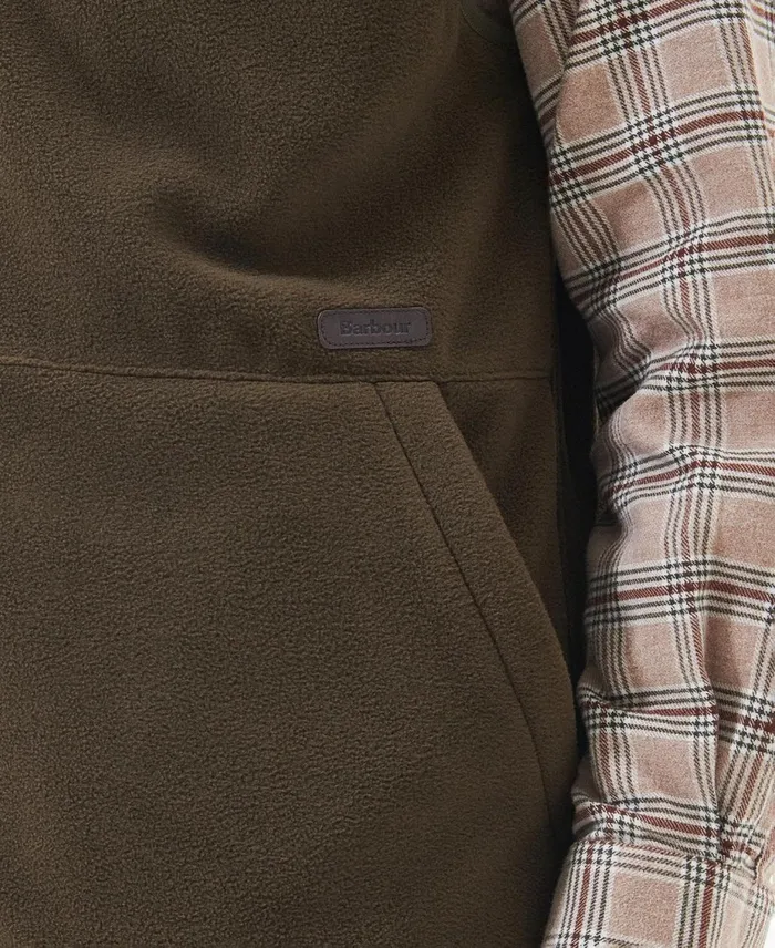 Men Vests Barbour Country Fleece Gilet Olive Men Vests Barbour Country Fleece Gilet Olive