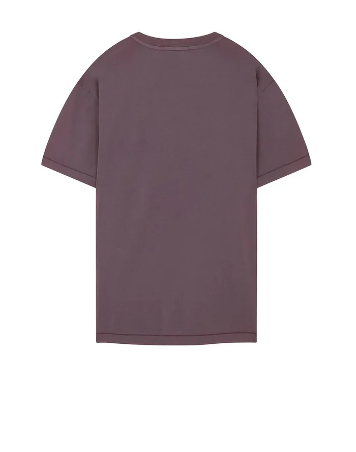 Mens 24113 Short Sleeve TShirt In Violet Stone Island TShirts